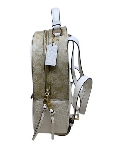 COACH（コーチ）COACH (コーチ) COACH　ベージュ　リュック ベージュの古着・服飾アイテム