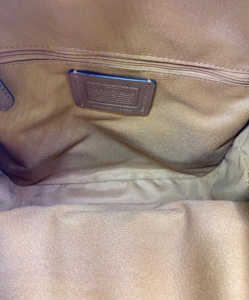 COACH（コーチ）COACH (コーチ) COACH　ベージュ　リュック ベージュの古着・服飾アイテム