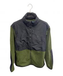POLO RALPH LAUREN（ポロ・ラルフローレン）の古着「POLO RALPH LAUREN　	グリーン×ブラック　ポーラテックフリースジャケット」｜グリーン×ブラック