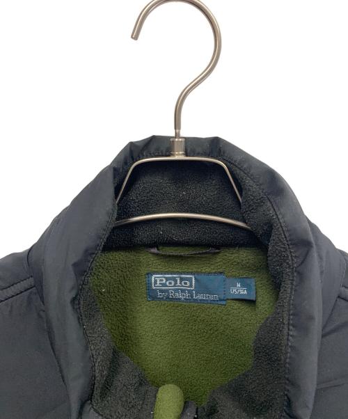 POLO RALPH LAUREN（ポロ・ラルフローレン）POLO RALPH LAUREN (ポロ・ラルフローレン) POLO RALPH LAUREN　	グリーン×ブラック　ポーラテックフリースジャケット グリーン×ブラック サイズ:SIZE Mの古着・服飾アイテム