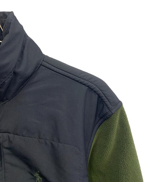 POLO RALPH LAUREN（ポロ・ラルフローレン）POLO RALPH LAUREN (ポロ・ラルフローレン) POLO RALPH LAUREN　	グリーン×ブラック　ポーラテックフリースジャケット グリーン×ブラック サイズ:SIZE Mの古着・服飾アイテム