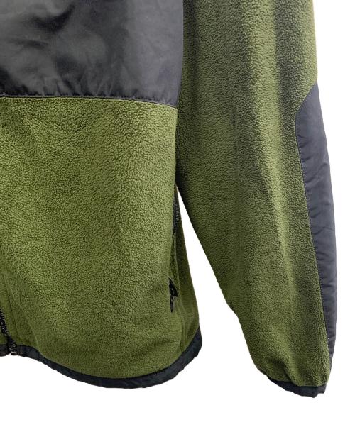 POLO RALPH LAUREN（ポロ・ラルフローレン）POLO RALPH LAUREN (ポロ・ラルフローレン) POLO RALPH LAUREN　	グリーン×ブラック　ポーラテックフリースジャケット グリーン×ブラック サイズ:SIZE Mの古着・服飾アイテム