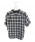 Caledoor (カレドアー) Caledoor　ブルー　チェック　パナマクロスチェックプルオーバーシャツ　プルオーバーシャツ ブルー サイズ:SIZE L：10000円