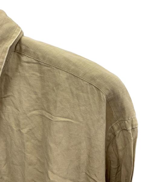 POLO RALPH LAUREN（ポロ・ラルフローレン）POLO RALPH LAUREN (ポロ・ラルフローレン) POLO RALPH LAUREN　ベージュ　長袖シャツ ベージュ サイズ:SIZE XLの古着・服飾アイテム