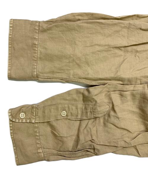POLO RALPH LAUREN（ポロ・ラルフローレン）POLO RALPH LAUREN (ポロ・ラルフローレン) POLO RALPH LAUREN　ベージュ　長袖シャツ ベージュ サイズ:SIZE XLの古着・服飾アイテム