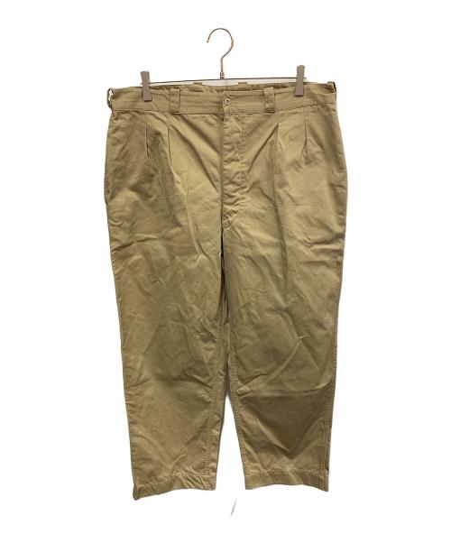 French Army（フランス軍）French Army (フランス軍) M52後期パンツ ベージュ サイズ:不明の古着・服飾アイテム
