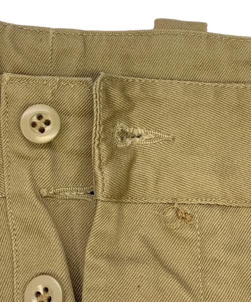 French Army（フランス軍）French Army (フランス軍) M52後期パンツ ベージュ サイズ:不明の古着・服飾アイテム