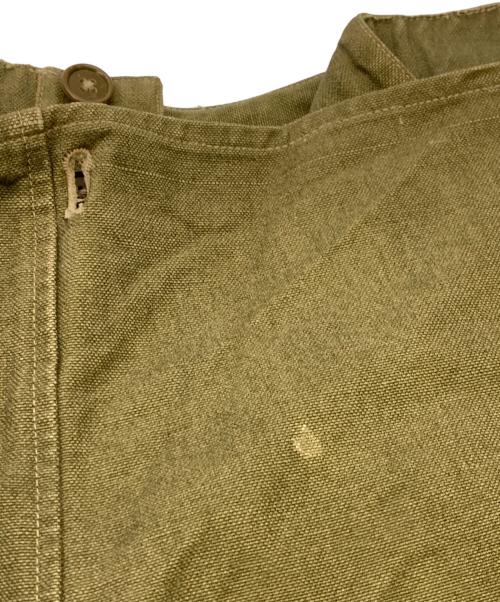 French Army（フランス軍）French Army (フランス軍) French Army　オリーブ　フランス軍 M38後期型　フランス軍モーターサイクルパンツ オリーブ サイズ:不明の古着・服飾アイテム