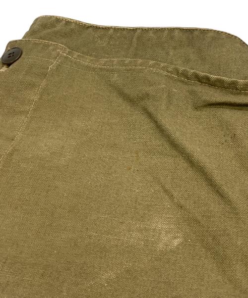 French Army（フランス軍）French Army (フランス軍) French Army　オリーブ　フランス軍 M38後期型　フランス軍モーターサイクルパンツ オリーブ サイズ:不明の古着・服飾アイテム