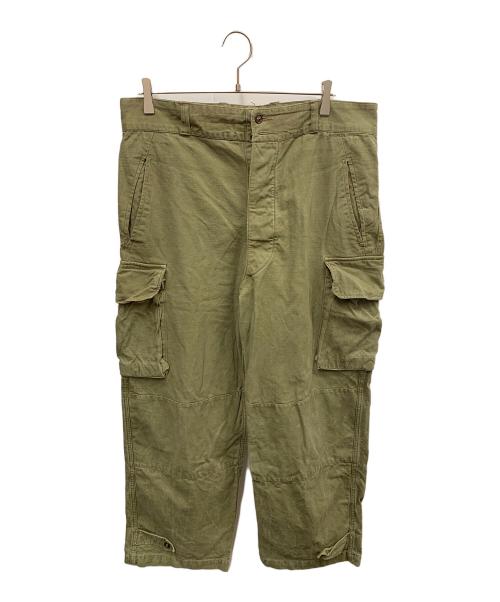 French Army（フランス軍）French Army (フランス軍) French Army　オリーブ　フランス軍　M47ポプリンカーゴパンツ オリーブ サイズ:不明の古着・服飾アイテム