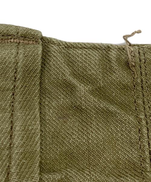 French Army（フランス軍）French Army (フランス軍) French Army　オリーブ　フランス軍　M47ポプリンカーゴパンツ オリーブ サイズ:不明の古着・服飾アイテム