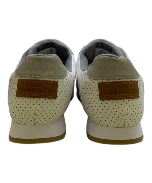 Sangacio（サンガッチョ）Sangacio (サンガッチョ) SANGACIO　スニーカー グレー×ホワイト サイズ:27.5㎝の古着・服飾アイテム