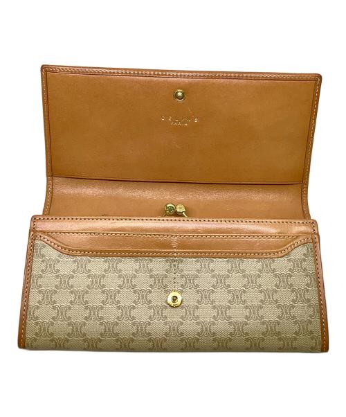 CELINE（セリーヌ）CELINE (セリーヌ) CELINE　ベージュ　長財布 ベージュの古着・服飾アイテム