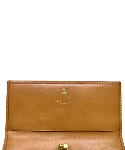 CELINE（セリーヌ）CELINE (セリーヌ) CELINE　ベージュ　長財布 ベージュの古着・服飾アイテム