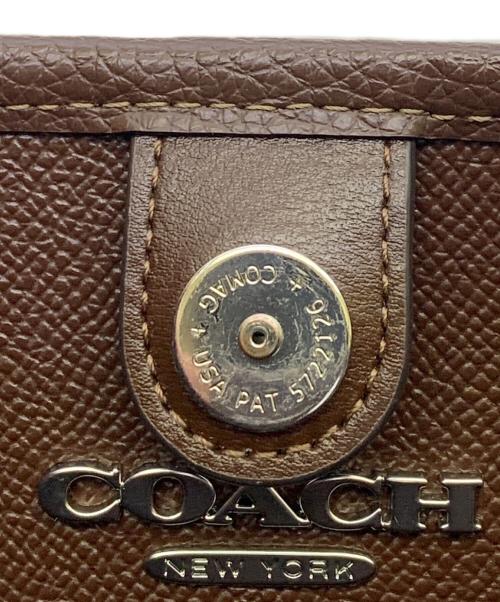 COACH（コーチ）COACH (コーチ) COACH　ブラウン　2WAYショルダーバッグ ブラウンの古着・服飾アイテム