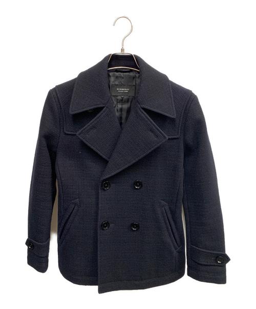 BURBERRY BLACK LABEL（バーバリーブラックレーベル）BURBERRY BLACK LABEL (バーバリーブラックレーベル) BURBERRY BLACK LABEL　ブラック　Pコート ブラック サイズ:SIZE Mの古着・服飾アイテム