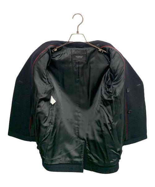 BURBERRY BLACK LABEL（バーバリーブラックレーベル）BURBERRY BLACK LABEL (バーバリーブラックレーベル) BURBERRY BLACK LABEL　ブラック　Pコート ブラック サイズ:SIZE Mの古着・服飾アイテム
