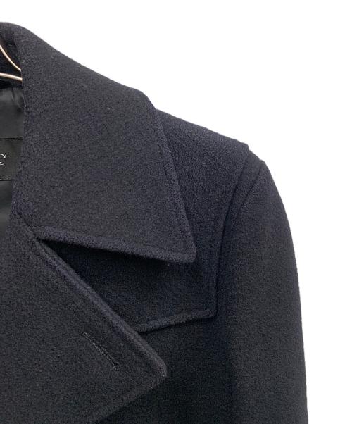 BURBERRY BLACK LABEL（バーバリーブラックレーベル）BURBERRY BLACK LABEL (バーバリーブラックレーベル) BURBERRY BLACK LABEL　ブラック　Pコート ブラック サイズ:SIZE Mの古着・服飾アイテム