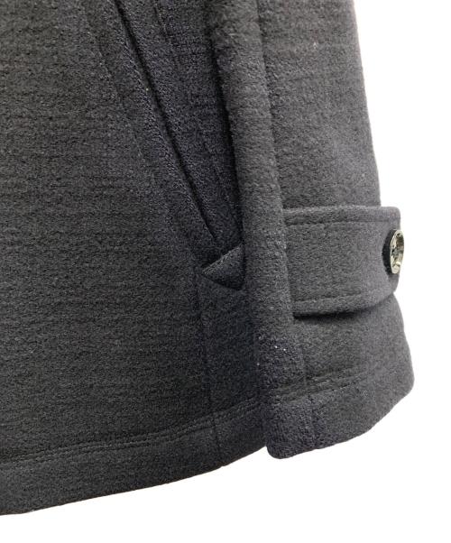 BURBERRY BLACK LABEL（バーバリーブラックレーベル）BURBERRY BLACK LABEL (バーバリーブラックレーベル) BURBERRY BLACK LABEL　ブラック　Pコート ブラック サイズ:SIZE Mの古着・服飾アイテム