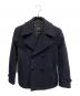 BURBERRY BLACK LABEL（バーバリーブラックレーベル）の古着「BURBERRY BLACK LABEL　ブラック　Pコート」｜ブラック