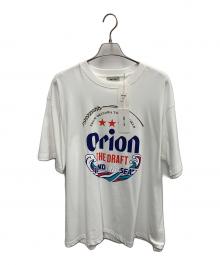 WIND AND SEA（ウィンダンシー）の古着「WIND AND SEA　ORION BEER x WDS LABEL S/S TEE　半袖カットソー」｜ホワイト