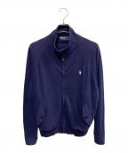 POLO RALPH LAURENポロ・ラルフローレン）の古着「POLO RALPH LAUREN　ネイビー　スイングトップ」｜ネイビー