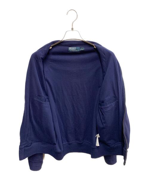 POLO RALPH LAUREN（ポロ・ラルフローレン）POLO RALPH LAUREN (ポロ・ラルフローレン) POLO RALPH LAUREN　ネイビー　スイングトップ ネイビー サイズ:SIZE Lの古着・服飾アイテム