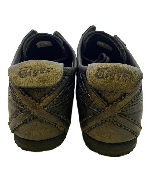 Onitsuka Tiger（オニツカタイガー）Onitsuka Tiger (オニツカタイガー) Onitsuka Tiger　MEXICO'66　スニーカー ブラック×ゴールド サイズ:SIZE 26.5cmの古着・服飾アイテム