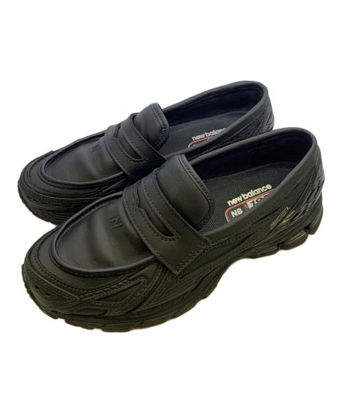 NEW BALANCE（ニューバランス）NEW BALANCE (ニューバランス) NEW BALANCE　ブラック　　ローファー ブラック サイズ:SIZE 26.5cmの古着・服飾アイテム