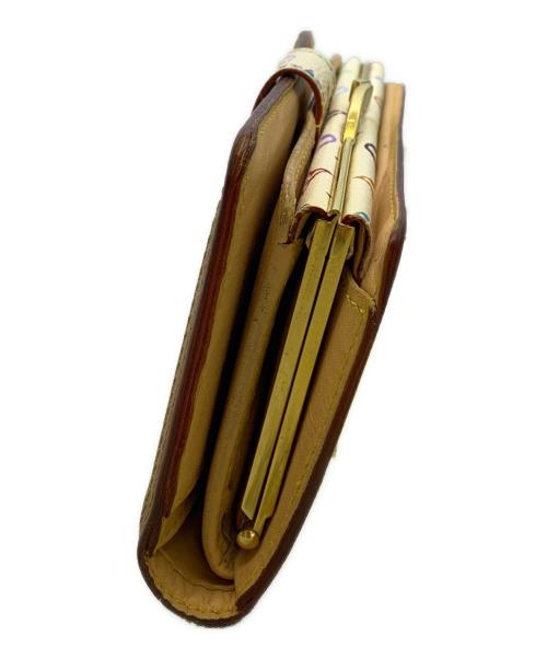 LOUIS VUITTON（ルイ ヴィトン）LOUIS VUITTON (ルイ ヴィトン) モノグラム・マルチカラー　2つ折り財布 ホワイトの古着・服飾アイテム