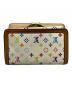 LOUIS VUITTON (ルイ ヴィトン) モノグラム・マルチカラー　2つ折り財布 ホワイト：15000円