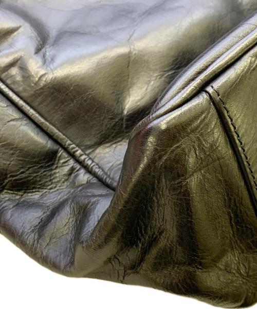BALLY（バリー）BALLY (バリー) BALLY　ブラック　レザーショルダーバッグ ブラックの古着・服飾アイテム