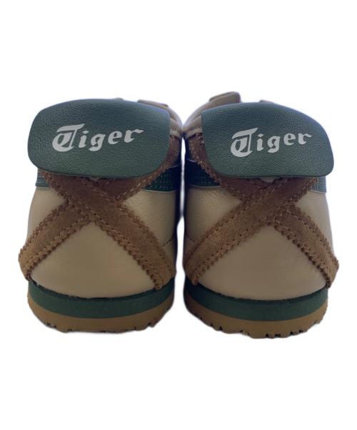 Onitsuka Tiger（オニツカタイガー）Onitsuka Tiger (オニツカタイガー) MEXICO'66 ベージュ×グリーン サイズ:26cmの古着・服飾アイテム
