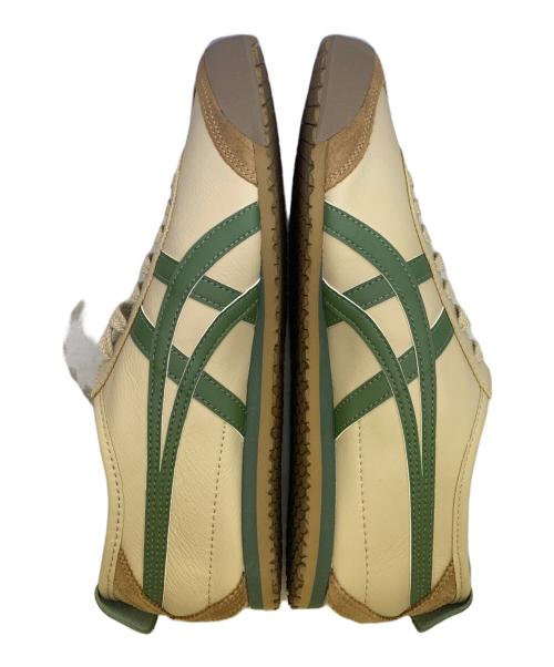 Onitsuka Tiger（オニツカタイガー）Onitsuka Tiger (オニツカタイガー) MEXICO'66 ベージュ×グリーン サイズ:26cmの古着・服飾アイテム