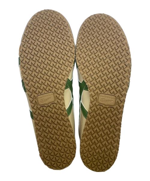 Onitsuka Tiger（オニツカタイガー）Onitsuka Tiger (オニツカタイガー) MEXICO'66 ベージュ×グリーン サイズ:26cmの古着・服飾アイテム