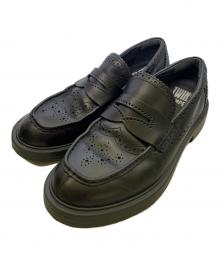 CAMPER（カンペール）の古着「TWINS　ローファー」｜ブラック
