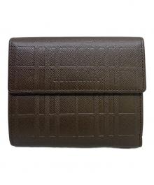 BURBERRY（バーバリー）の古着「BURBERRY　2つ折り財布」｜ブラウン