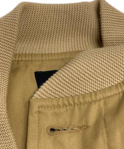 BROOKS BROTHERS（ブルックスブラザーズ）BROOKS BROTHERS (ブルックスブラザーズ) BROOKS BROTHERS　ベージュ　コットンギャバジン カップショルダー ダービージャケット ベージュ サイズ:SIZE Mの古着・服飾アイテム