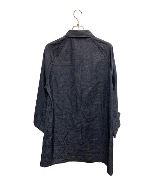BROOKS BROTHERS（ブルックスブラザーズ）BROOKS BROTHERS (ブルックスブラザーズ) BROOKS BROTHERS　ネイビー　ミニヘリンボーン ショップコート ネイビー サイズ:Mの古着・服飾アイテム