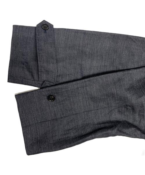 BROOKS BROTHERS（ブルックスブラザーズ）BROOKS BROTHERS (ブルックスブラザーズ) BROOKS BROTHERS　ネイビー　ミニヘリンボーン ショップコート ネイビー サイズ:Mの古着・服飾アイテム
