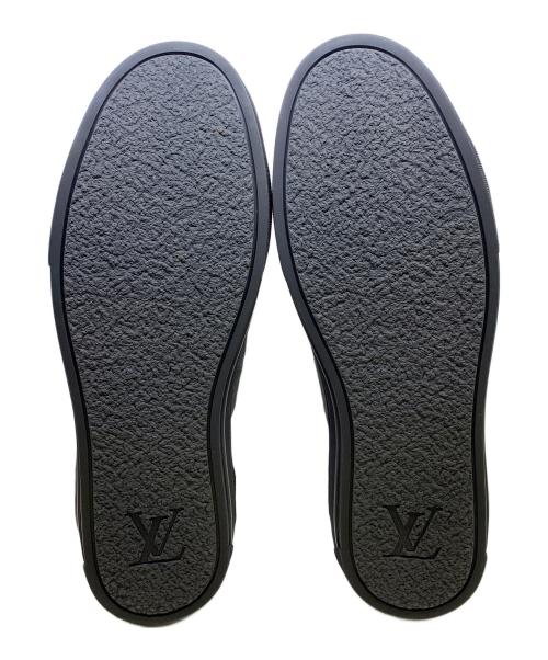 LOUIS VUITTON（ルイ ヴィトン）LOUIS VUITTON (ルイ ヴィトン) LOUIS VUITTON　ダミエグラフィット　アヴァンチュールサイドジップスニーカー ブラック サイズ:SIZE 7の古着・服飾アイテム