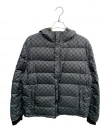 LOUIS VUITTON（ルイ ヴィトン）の古着「LOUIS VUITTON　ダミエグラフィットリバーシブルダウンジャケット　」｜ブラック