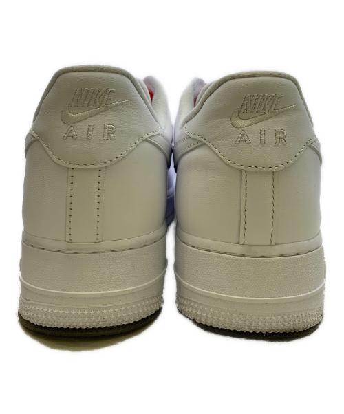 NIKE（ナイキ）NIKE (ナイキ) SUPREME (シュプリーム) NIKE×Supreme　AIR FORCE1 LOW　スニーカー ホワイト サイズ:28㎝の古着・服飾アイテム