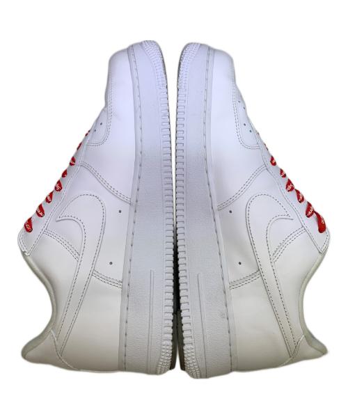 NIKE（ナイキ）NIKE (ナイキ) SUPREME (シュプリーム) NIKE×Supreme　AIR FORCE1 LOW　スニーカー ホワイト サイズ:28㎝の古着・服飾アイテム