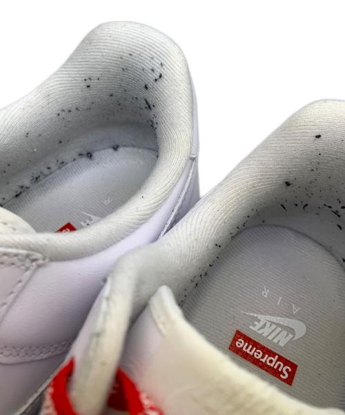 NIKE（ナイキ）NIKE (ナイキ) SUPREME (シュプリーム) NIKE×Supreme　AIR FORCE1 LOW　スニーカー ホワイト サイズ:28㎝の古着・服飾アイテム