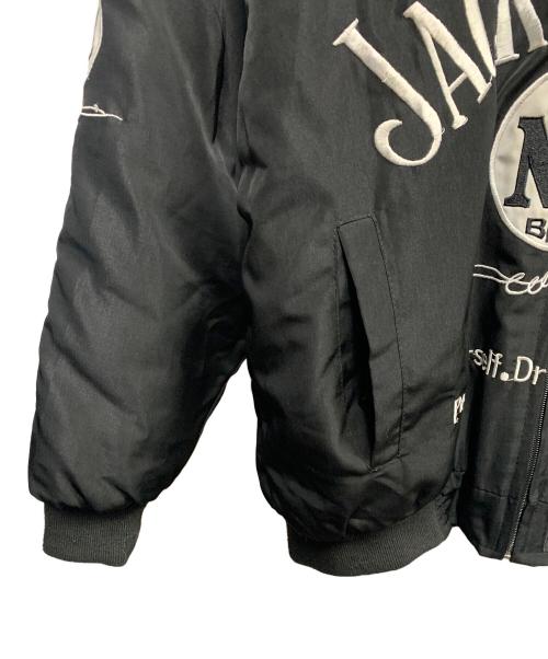JACK DANIEL（ジャックダニエル）JACK DANIEL (ジャックダニエル) JACK DANIEL　ブラック　ナスカーレーシングジャケット　ジャケット ブラック サイズ:SIZE Mの古着・服飾アイテム