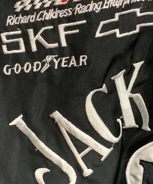 JACK DANIEL（ジャックダニエル）JACK DANIEL (ジャックダニエル) JACK DANIEL　ブラック　ナスカーレーシングジャケット　ジャケット ブラック サイズ:SIZE Mの古着・服飾アイテム