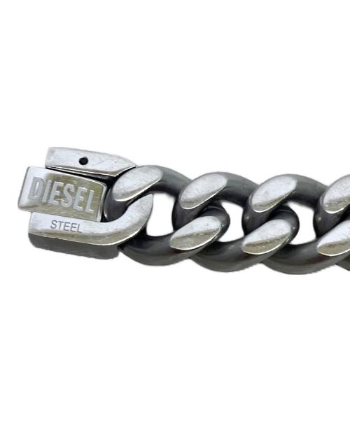 DIESEL（ディーゼル）DIESEL (ディーゼル) DIESEL　ブレスレット シルバーの古着・服飾アイテム