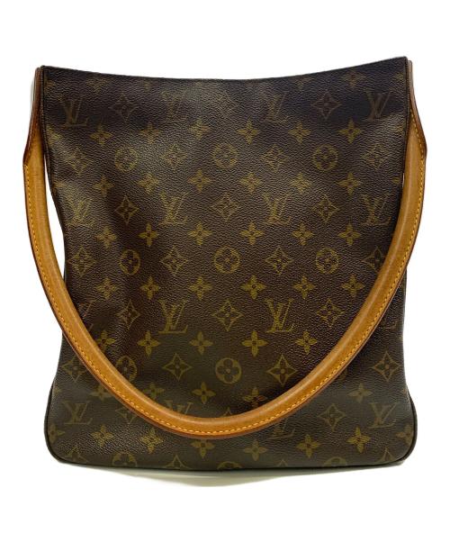 LOUIS VUITTON（ルイ ヴィトン）LOUIS VUITTON (ルイ ヴィトン) LOUIS VUITTON　モノグラム　ルーピングGM　ショルダーバッグ ブラウンの古着・服飾アイテム