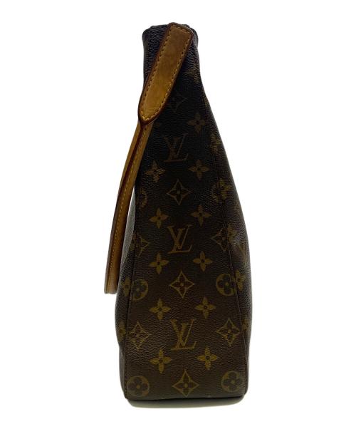 LOUIS VUITTON（ルイ ヴィトン）LOUIS VUITTON (ルイ ヴィトン) LOUIS VUITTON　モノグラム　ルーピングGM　ショルダーバッグ ブラウンの古着・服飾アイテム